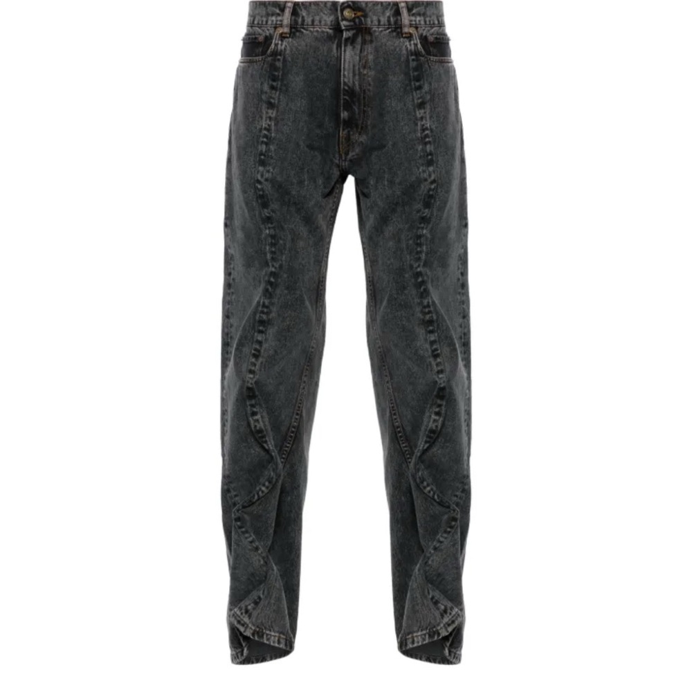 Y/Project
Evergreen Wire mid-rise straight jeans